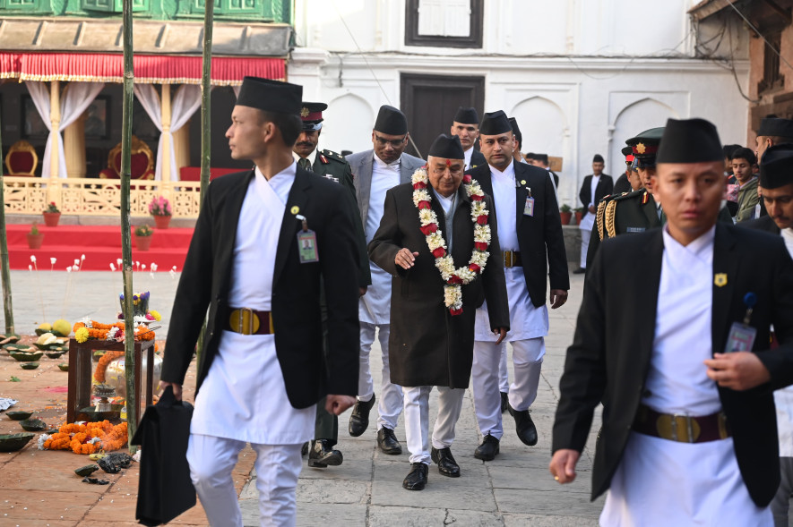 राष्ट्रपति र प्रधानमन्त्रीले गरे वसन्त श्रवण